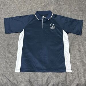 Charles River Apparel Men's L Performance Polo Shirt CA School Logo‎